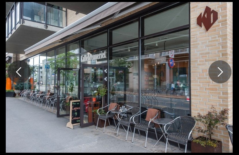 I gangavstand har du flere fine servicetilbud som Kaffebrenneriet! Galleribilde