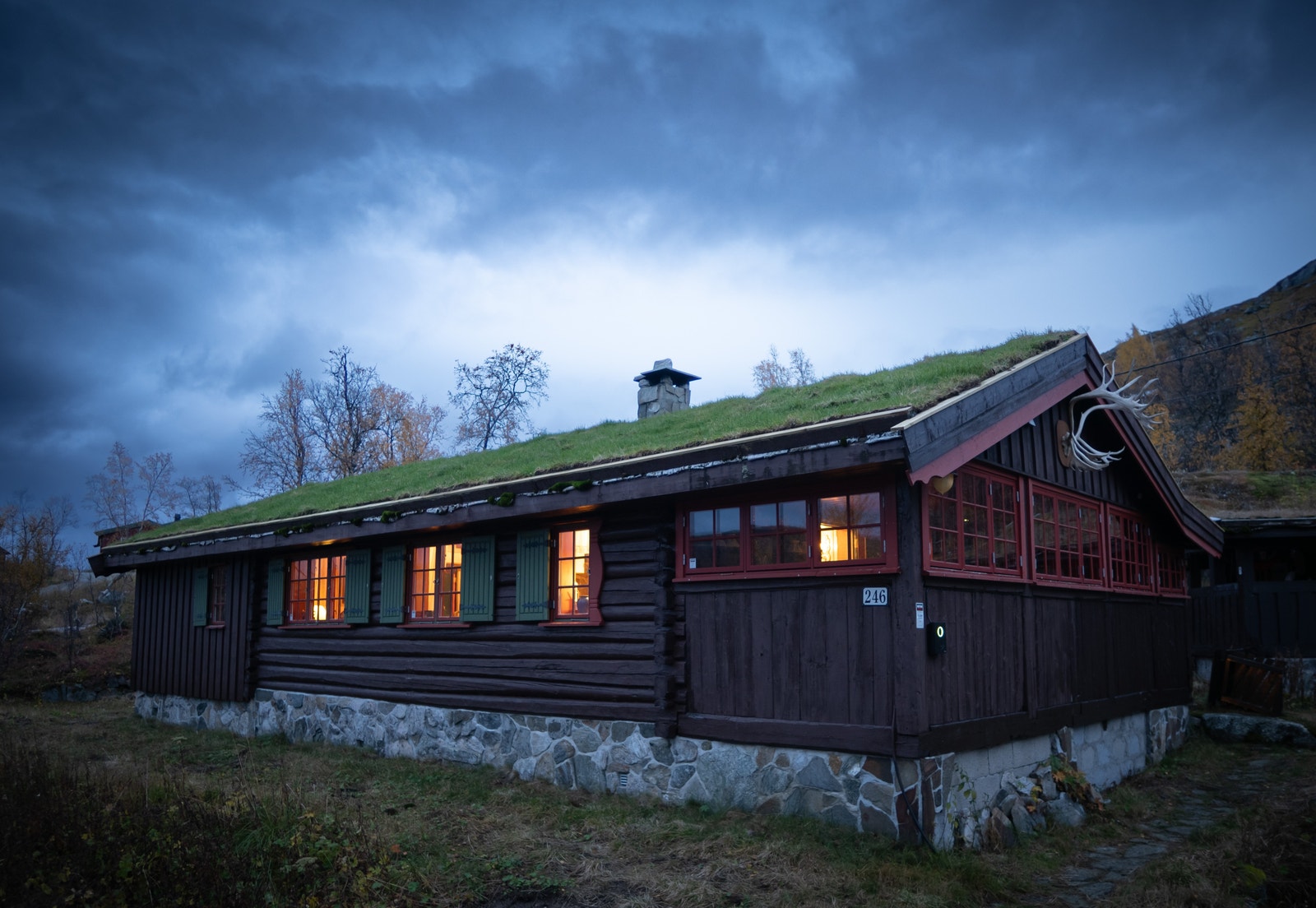 Kveldsstemning Galleribilde