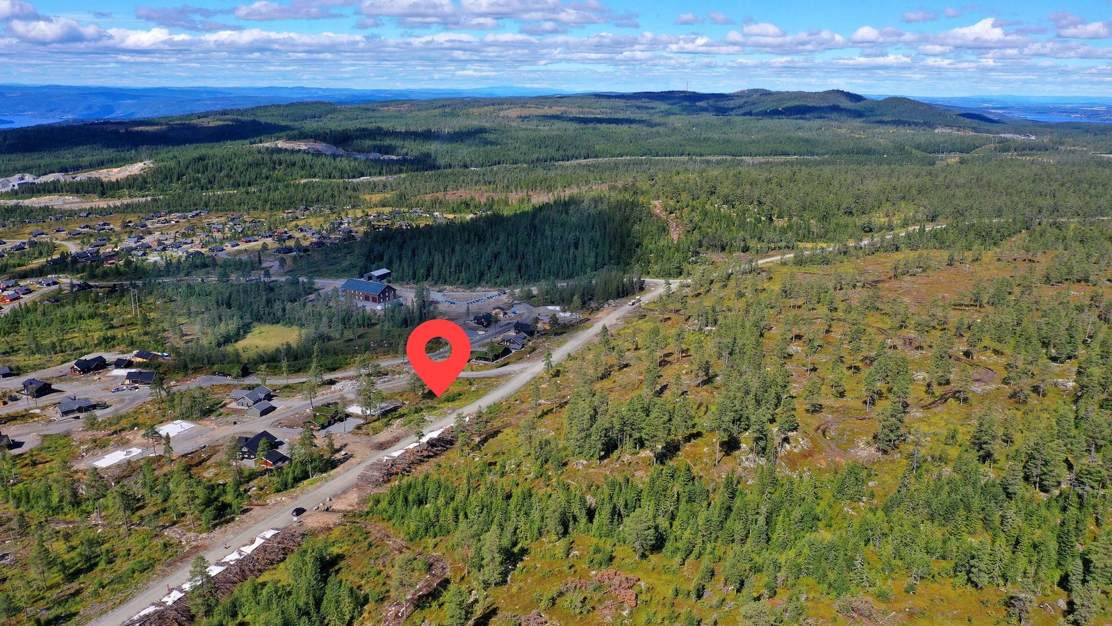 Tomtens ca plassering i felt B, Badstuåsen Galleribilde