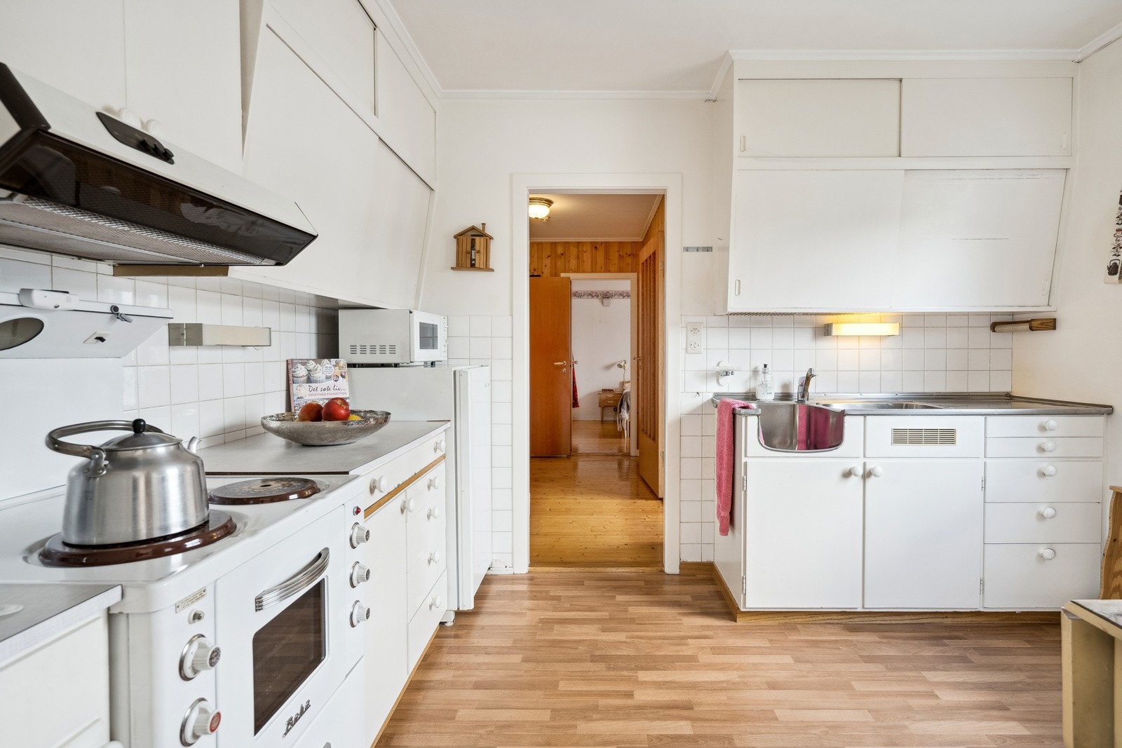 Solid stadbygd retroinnreiing Galleribilde