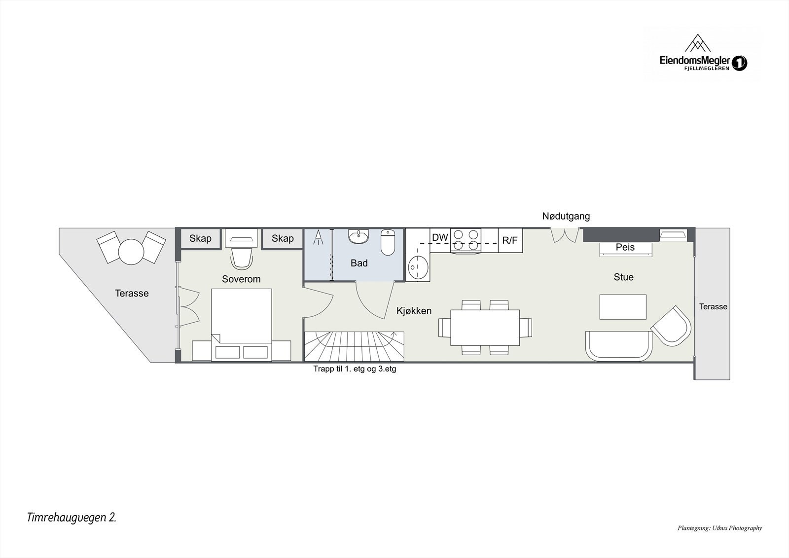 Plantegning 2. etg. Galleribilde
