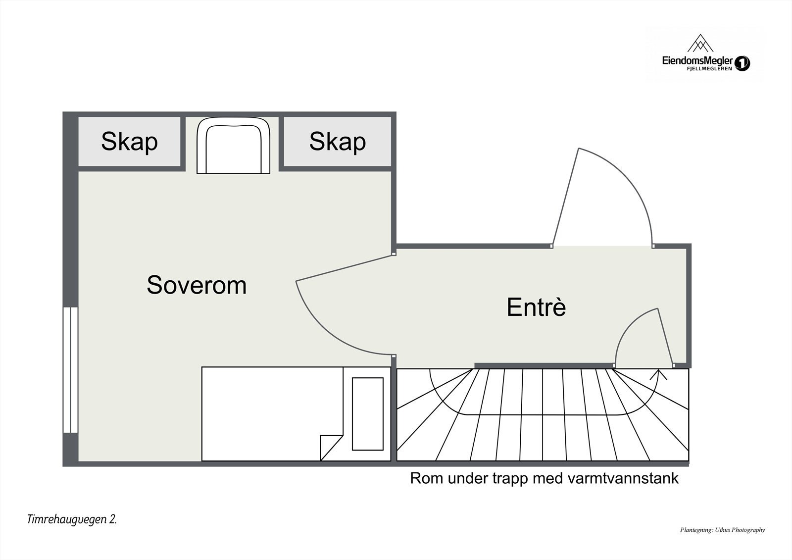 Plantegning 1. etg. Galleribilde
