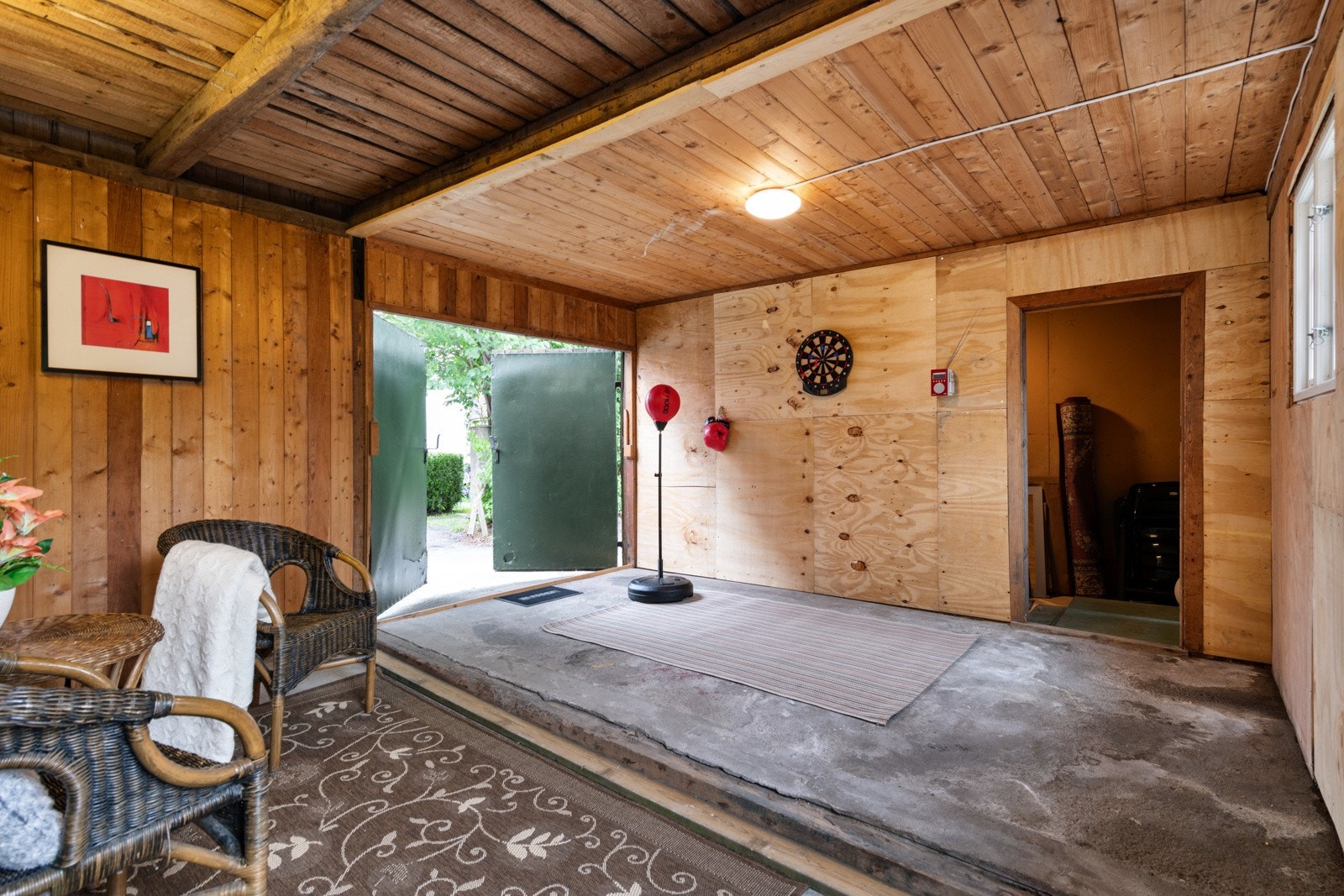 Uthuset har mange bruksmuligheter. Galleribilde