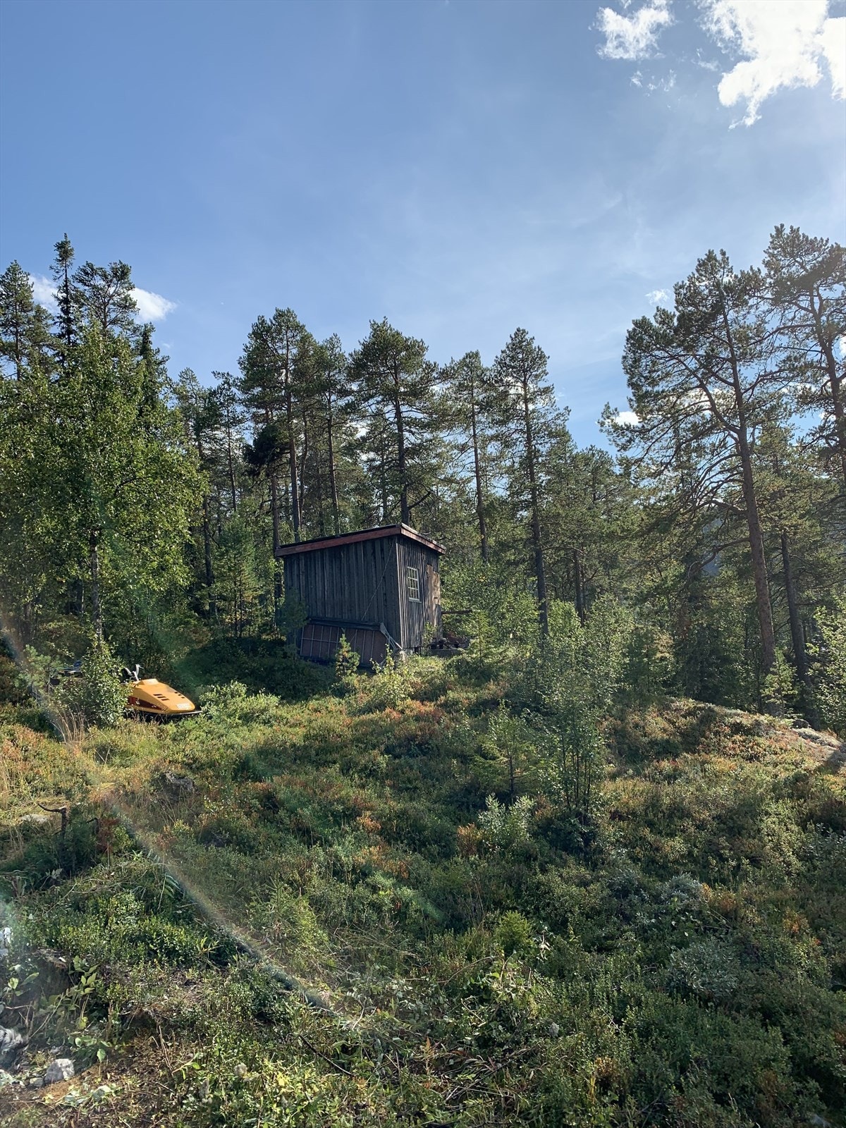 Uthus - trenger betydelig renovering. Galleribilde