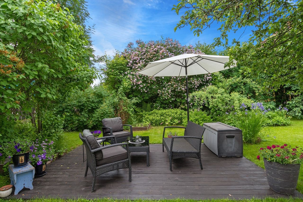 Her kan man nye vakre høstdager. Galleribilde