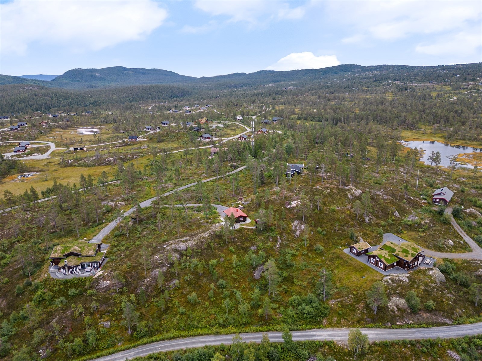 Et godt utgangspunkt for videre helårs turutflukter. Skiløypene går like forbi i nærområdet hytta ligger i. Galleribilde