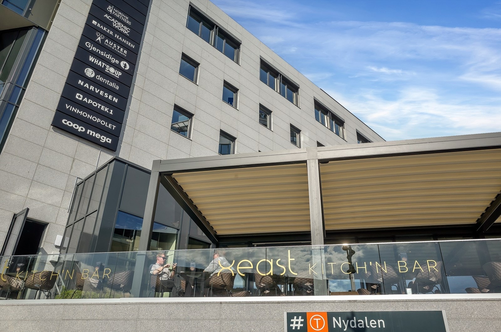 T-banen tar deg enkelt rundt i byen Galleribilde