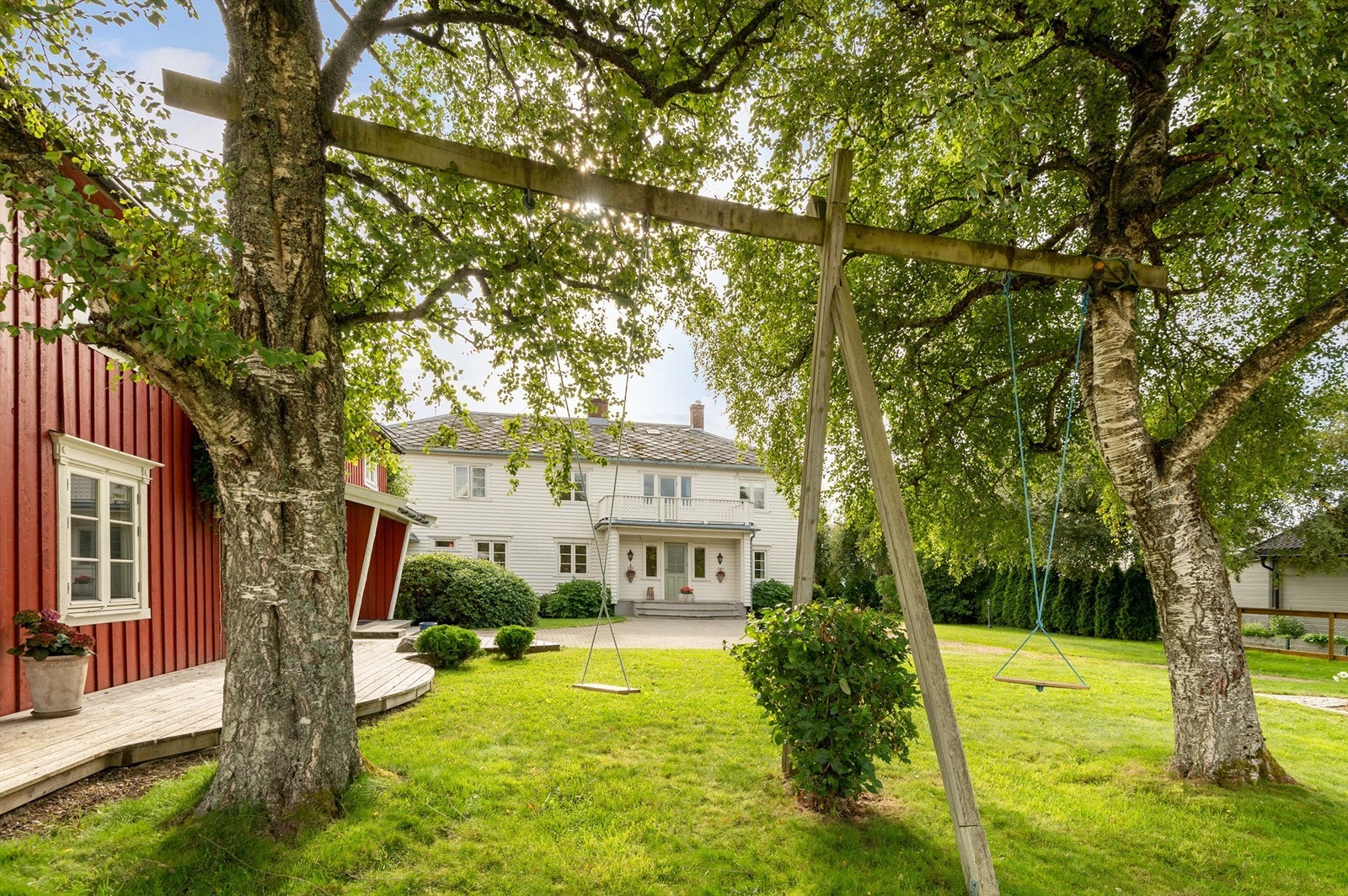 Det er også etablert en utebod på 22 kvm i forbindelse med Nyveien 20, med gode oppbevaringsmuligheter. Galleribilde