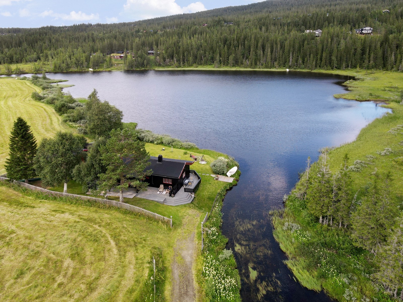 Unik beliggenhet ved Butjønna Galleribilde