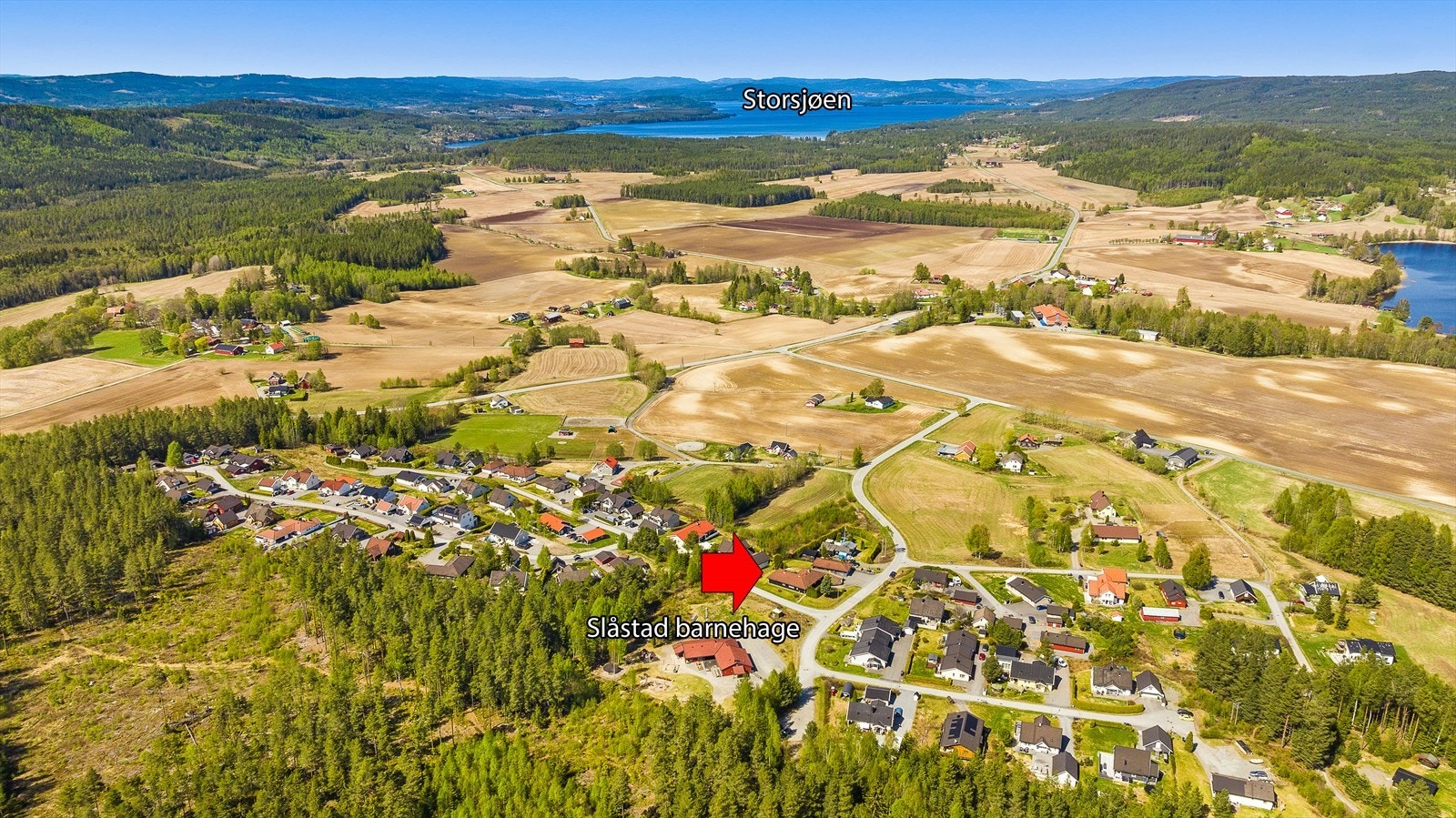 Storsjøen finner du kun en kort kjøretur unna. Galleribilde