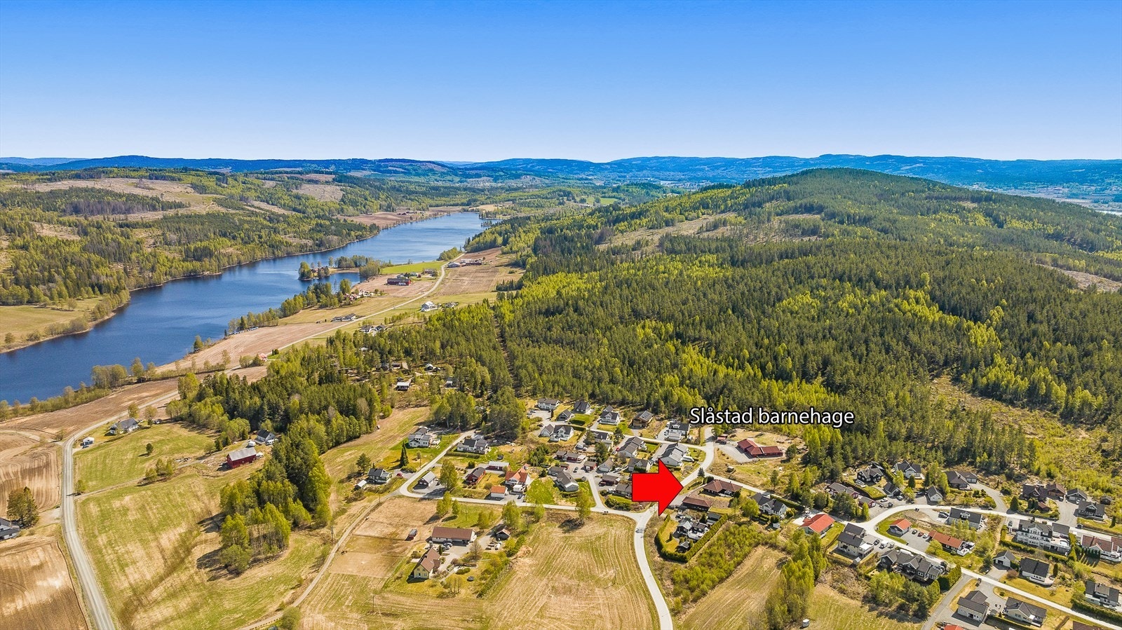 Dette er et populært boligområde på Slåstad og et barnevennlig nabolag. Galleribilde