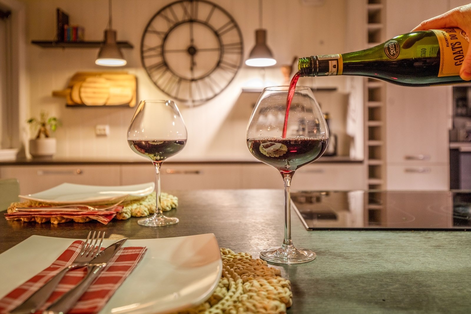 Et herlig kjøkken å nyte et bedre måltid. Galleribilde