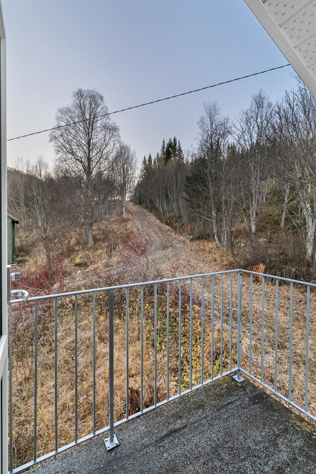 Utsikt fra balkongen. Galleribilde