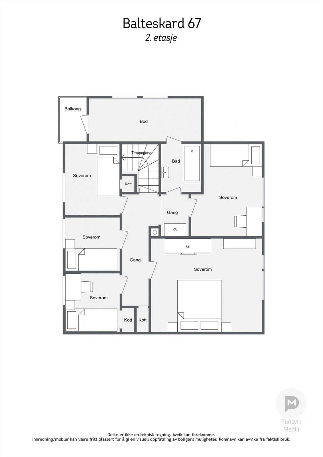 2. etg/ loft Galleribilde