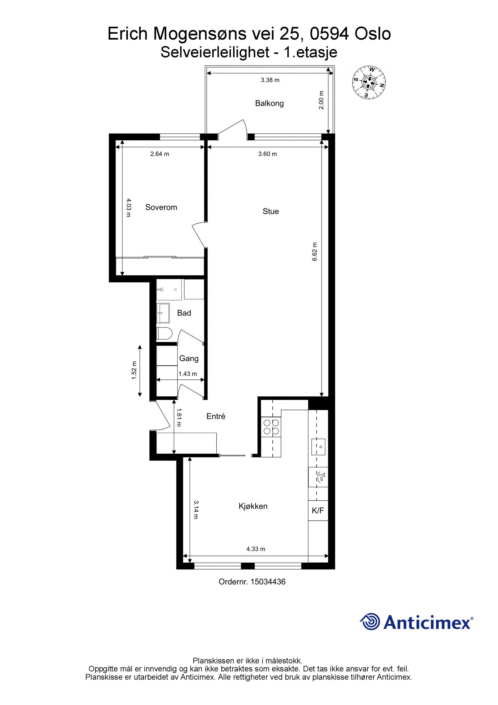 Plantegning. Galleribilde