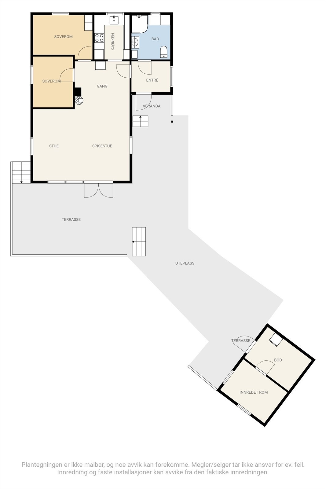 Plantegning. Galleribilde