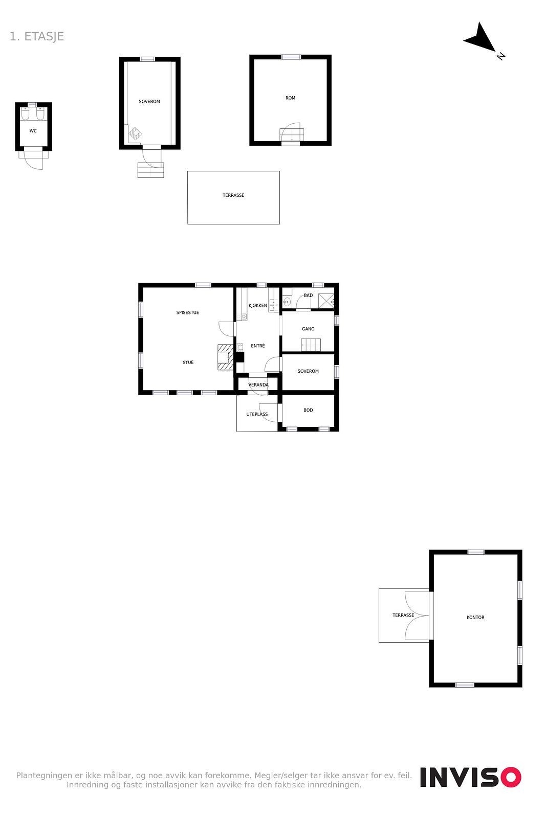 Plantegning. Galleribilde
