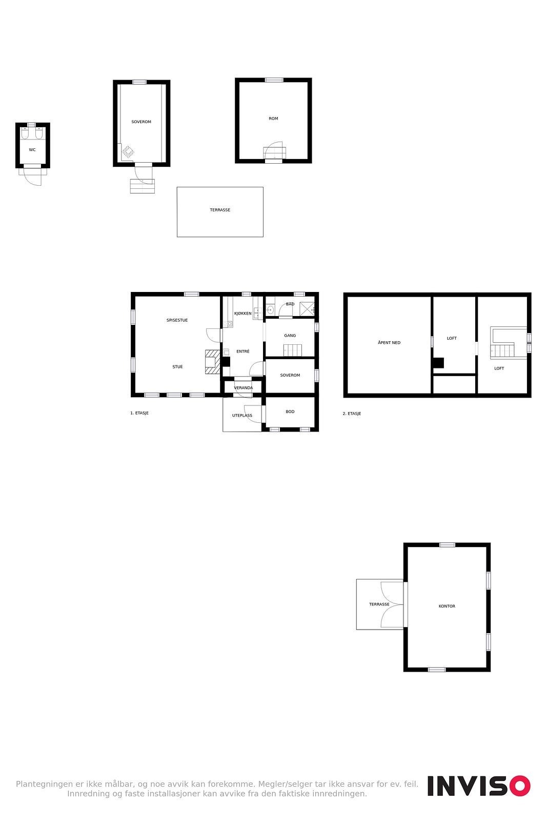 Plantegning. Galleribilde