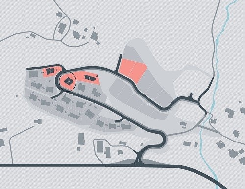Situasjonsplan salgstrinn 5 i Fridalen Hemsedal. Galleribilde