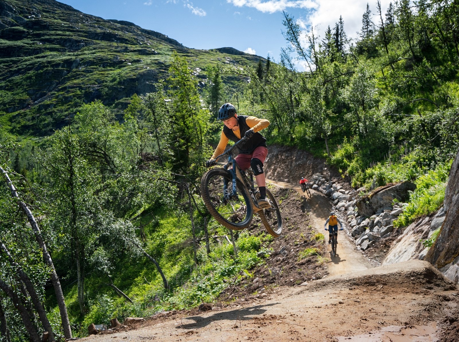 Fra Fridalen har du sykkelavstand til flytstiene i heisanlegget. Foto Hallingdal Rides, Lars Storheim. Galleribilde