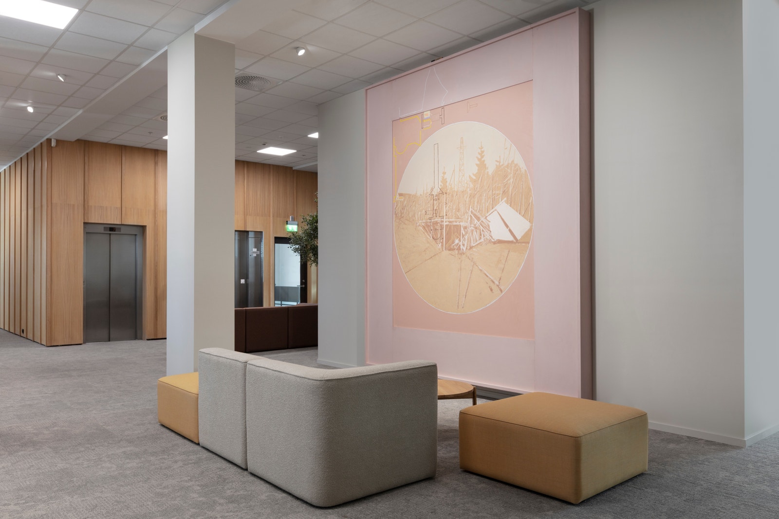 Bilde fra 5 etasje i bygget Galleribilde