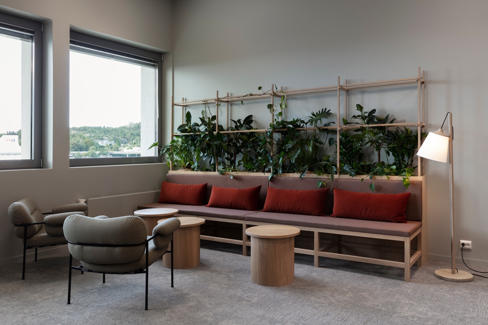 Bilde fra 5 etasje i bygget Galleribilde