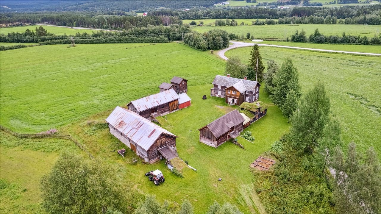 Eiendommen ligger i et landlig område med spredt bolig- og landbruksbebyggelse. Ca 9,5 km nord for Tynset sentrum. Galleribilde