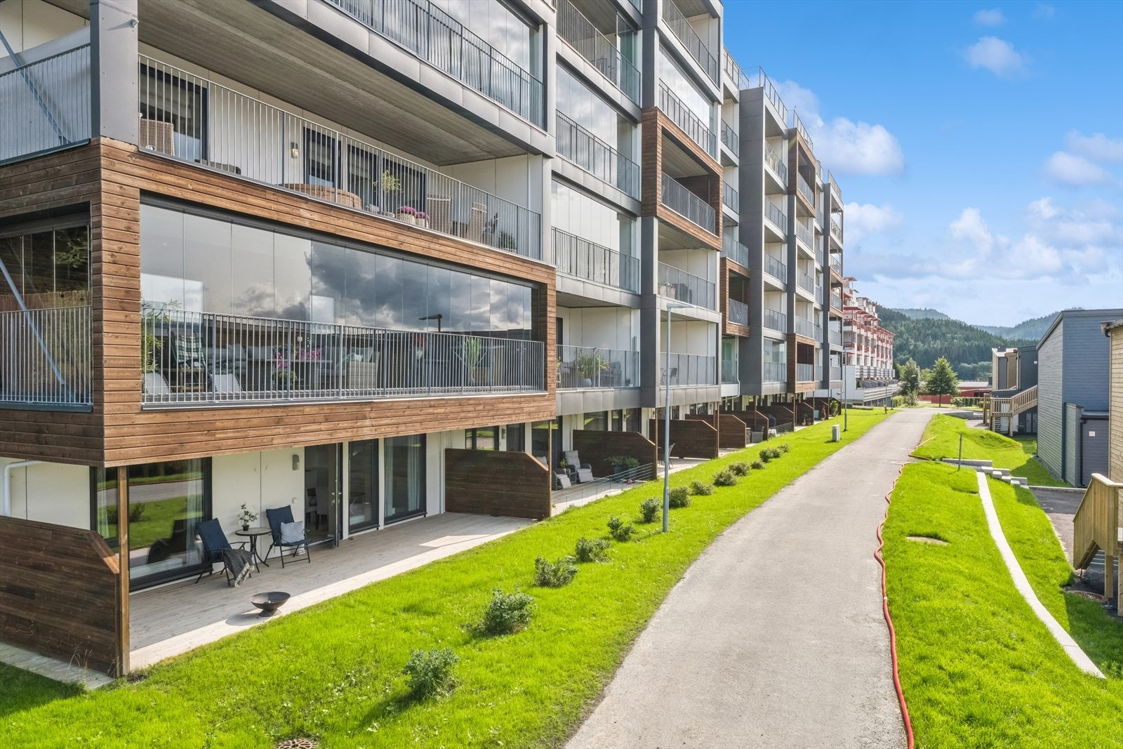 Som en del av Klæbu Panorama bor du landlig til med kort vei til det du trenger i hverdagen. Galleribilde