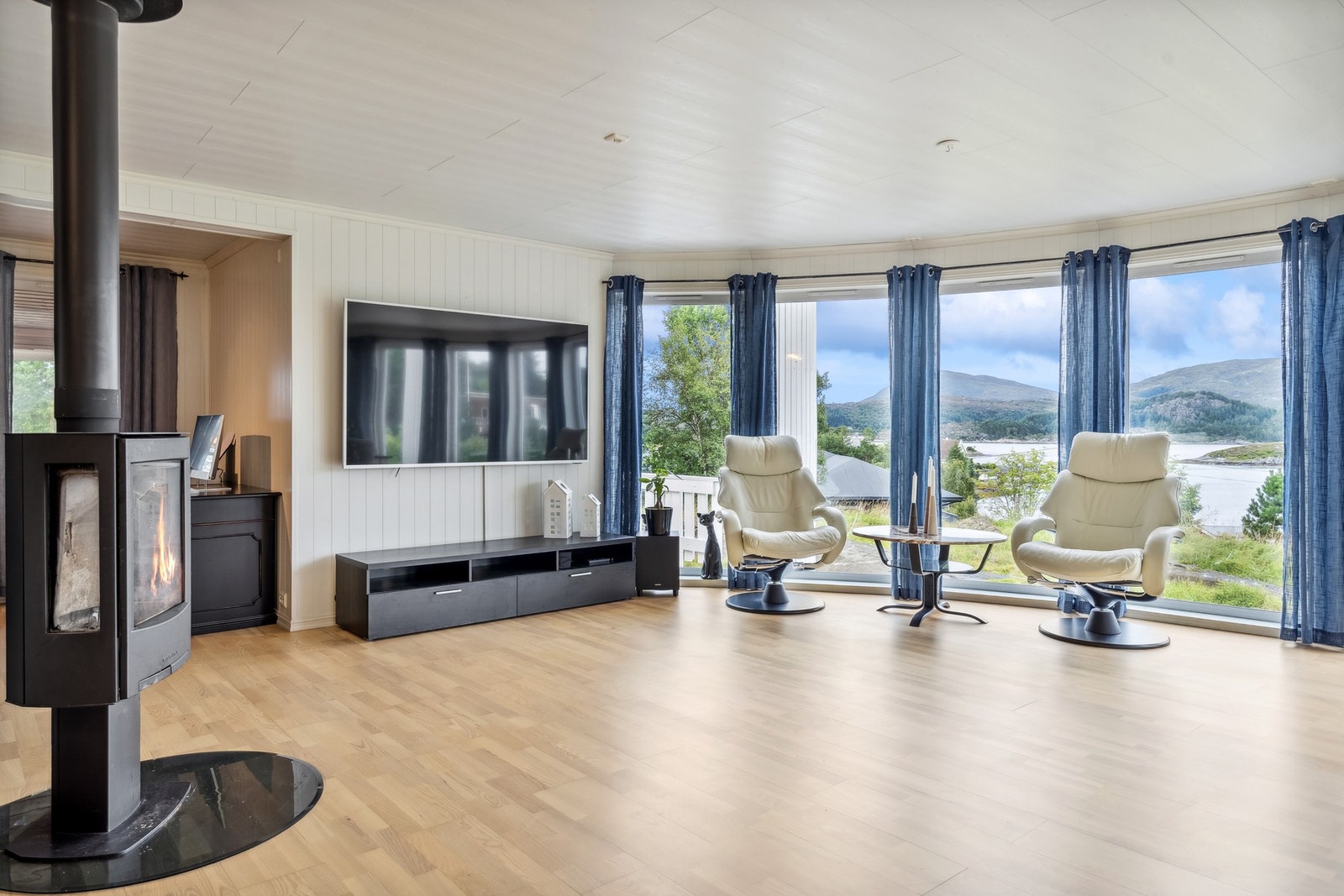 Her får du rikelig med naturlig belysning. Galleribilde