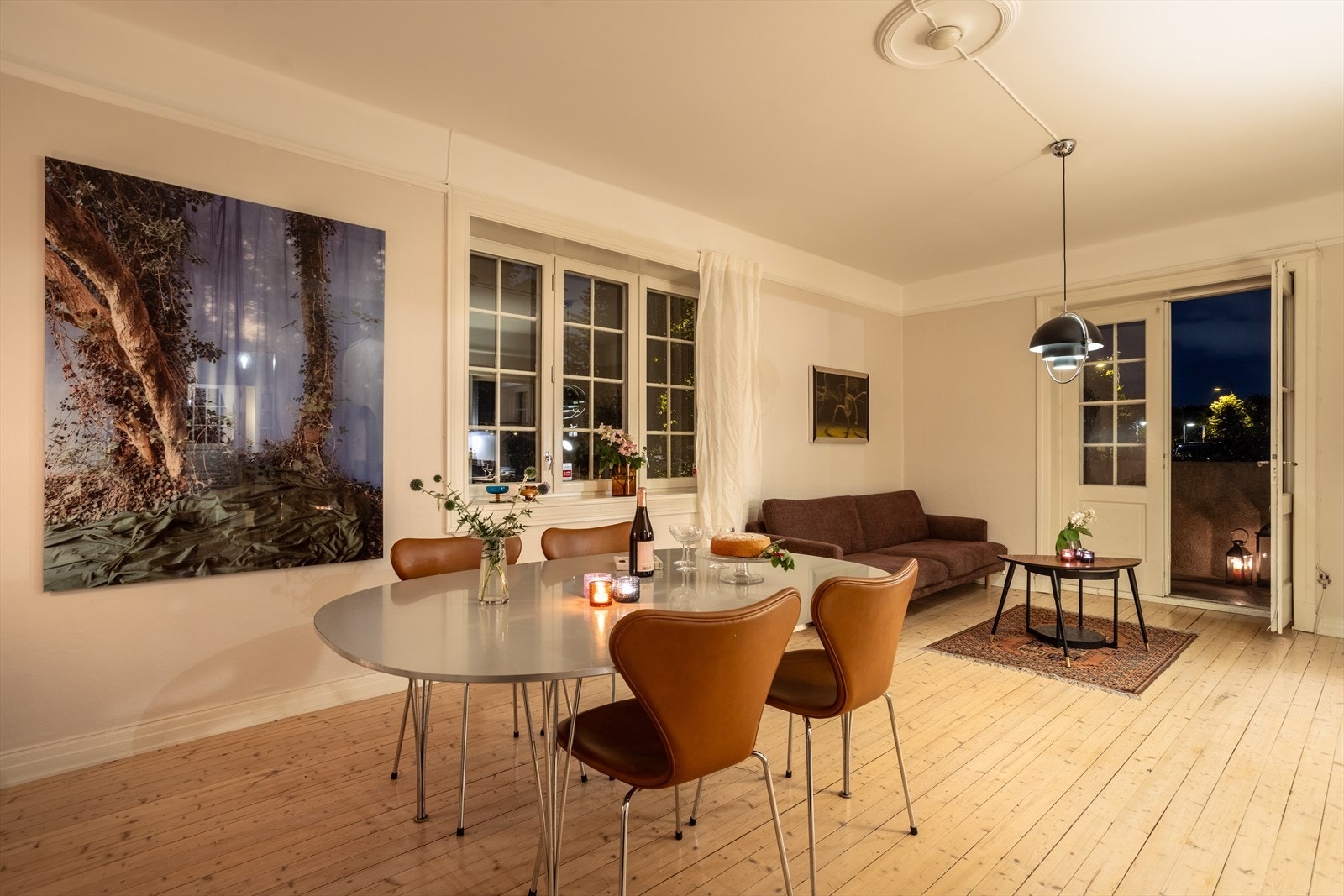 Kveldsstemning. Galleribilde
