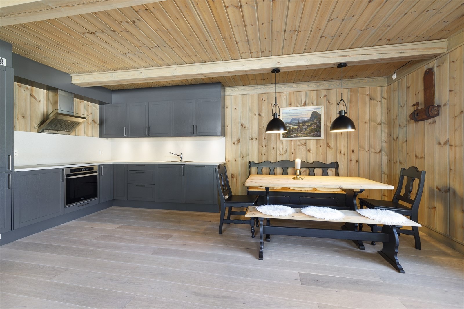 Kjøkken. Galleribilde