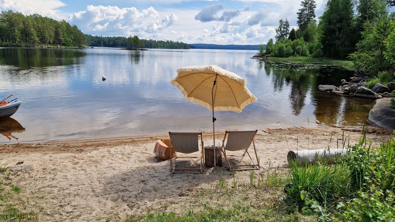 Eiendommen har egen strandlinje til Tannsjøen Galleribilde
