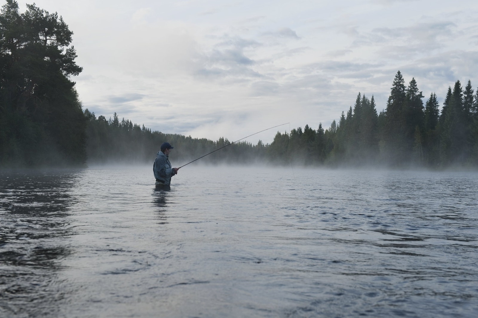 Sjeldent godt fiske i Rena-elva og Glomma. Galleribilde