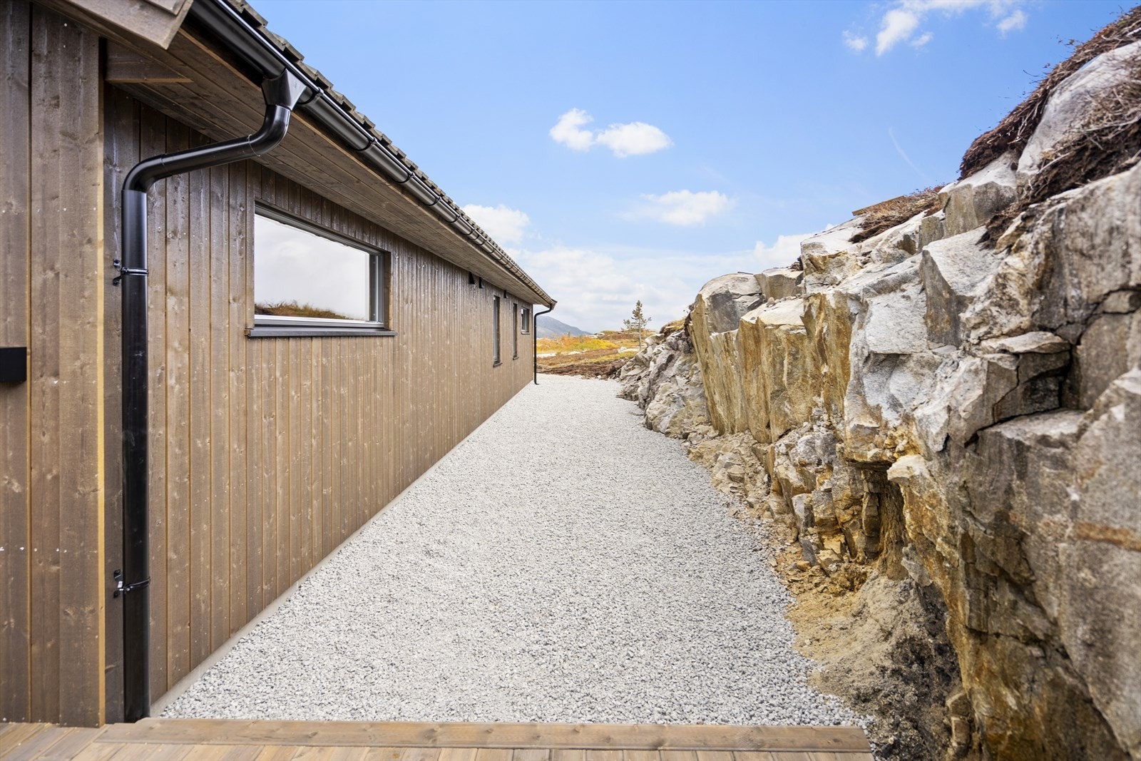 Gode muligheter til å forlenge terrassen Galleribilde