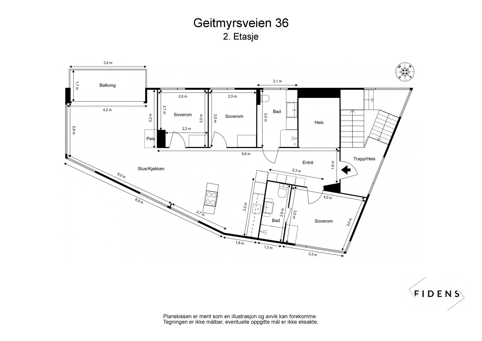 Planløsning. Galleribilde