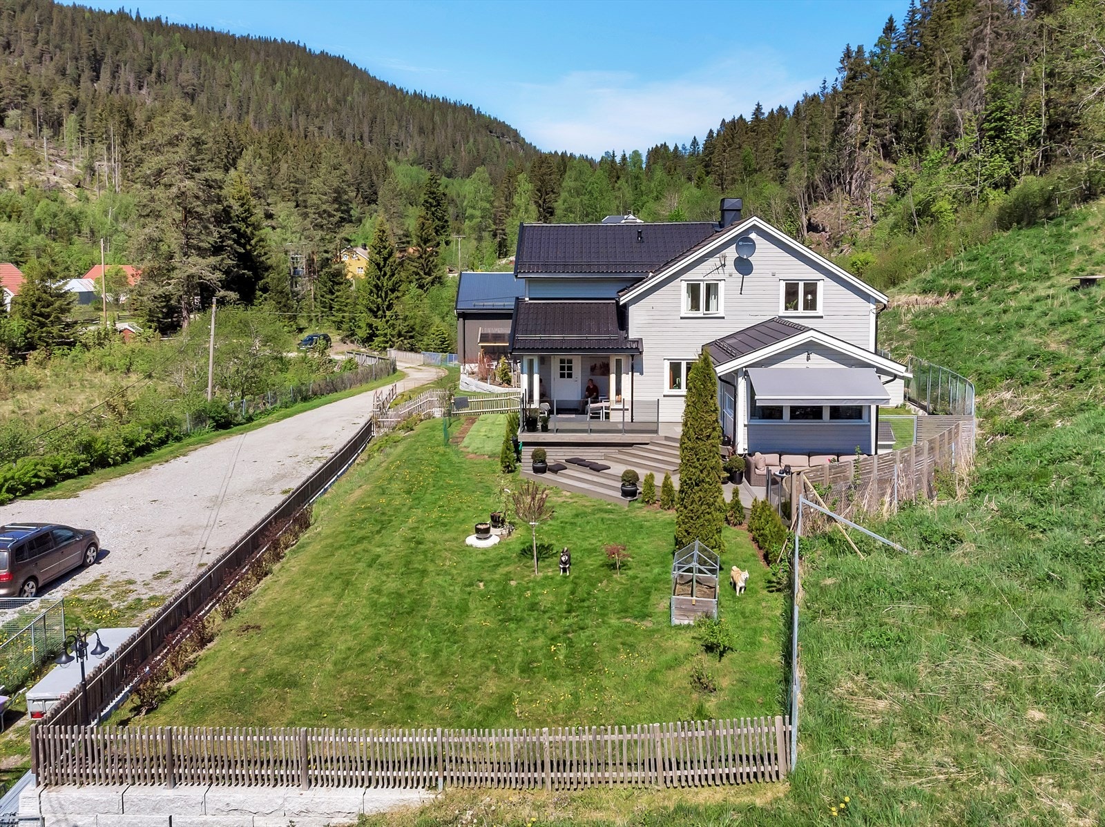 Dronebilder. Galleribilde