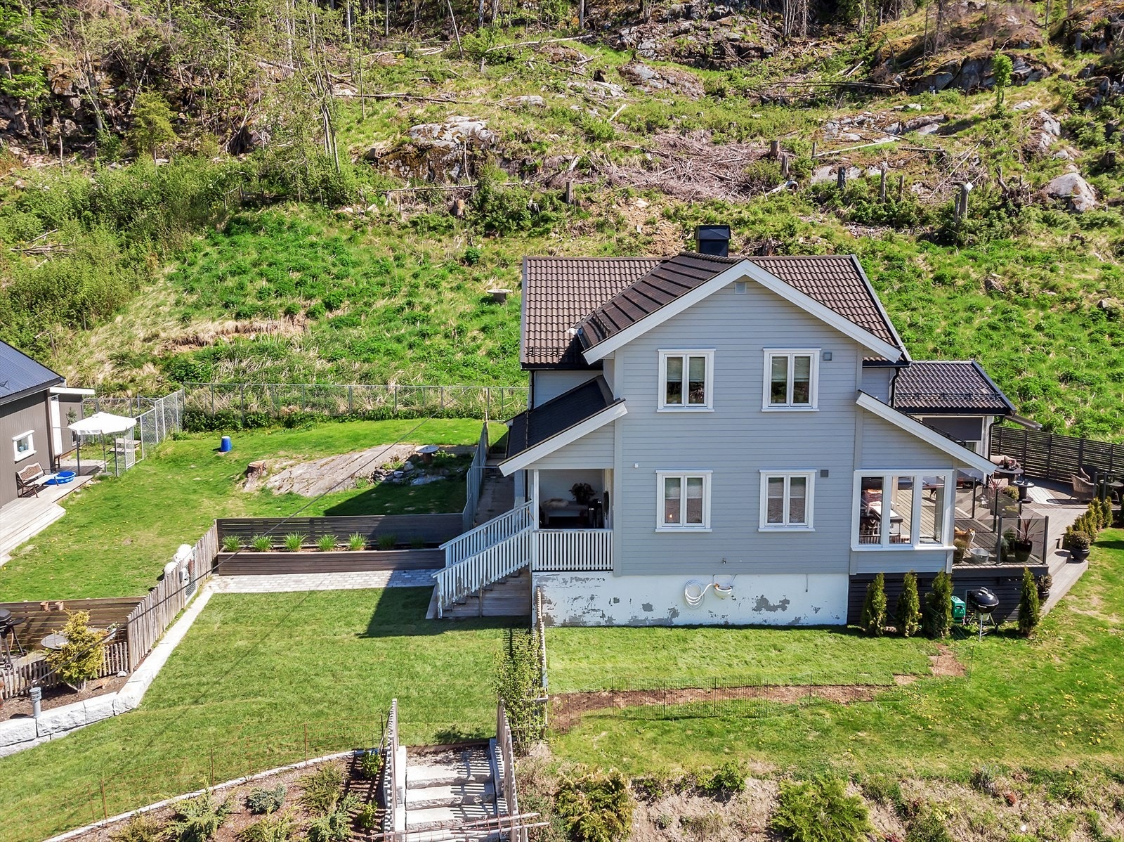 Dronebilder. Galleribilde