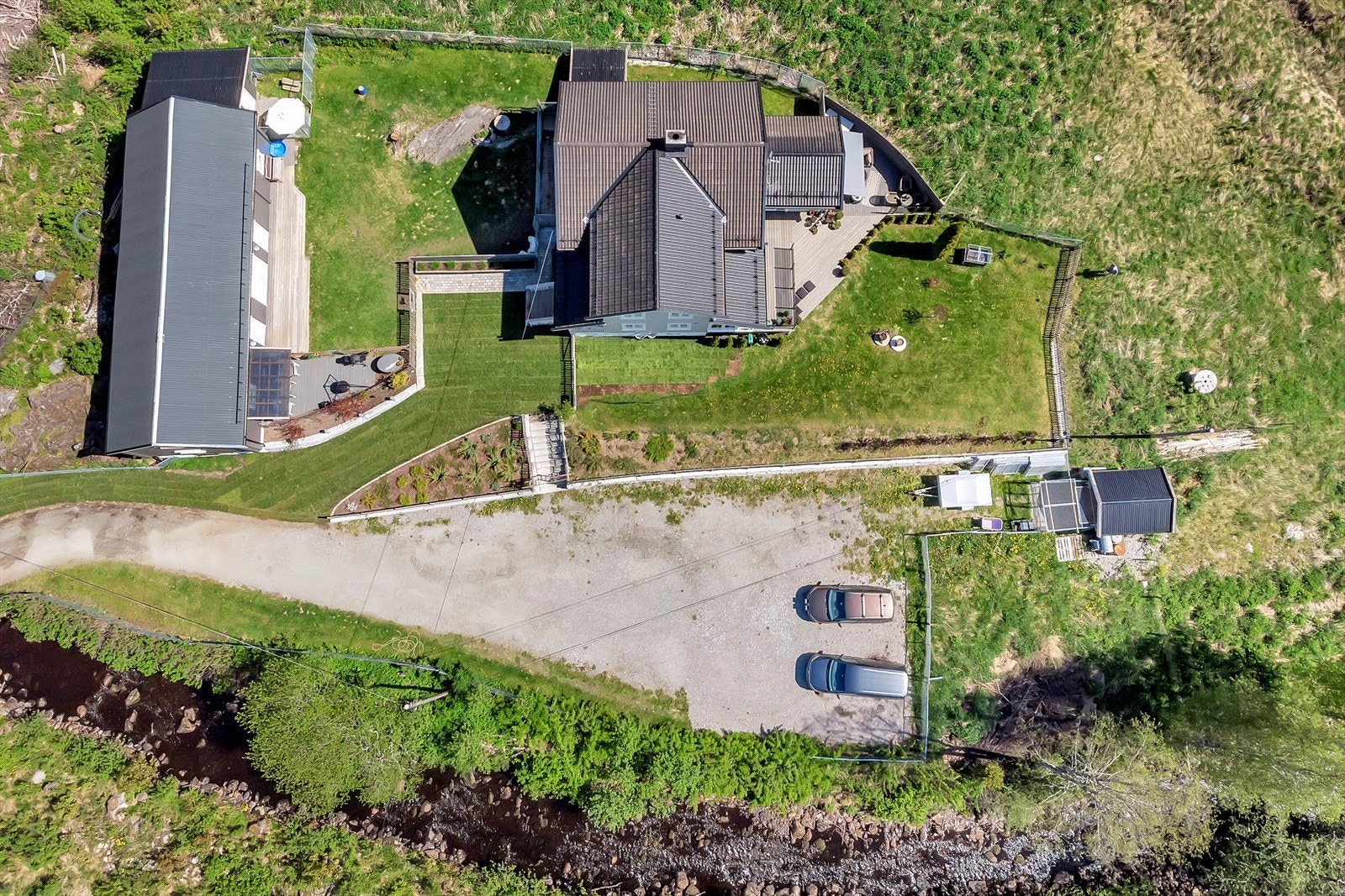 Dronebilder. Galleribilde