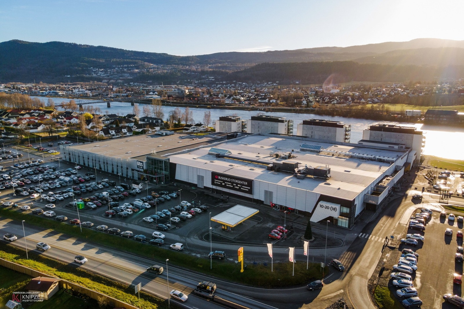 Buskerud storsenter i næromådet. Galleribilde