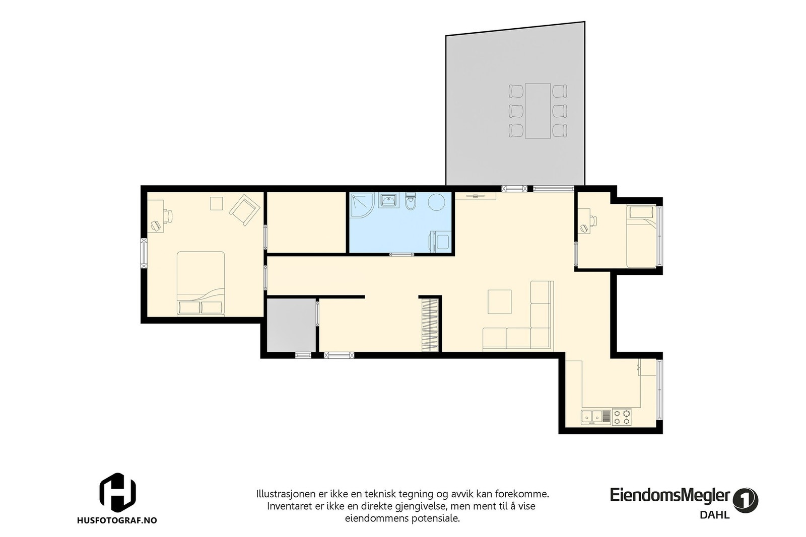 Plantegning. Galleribilde