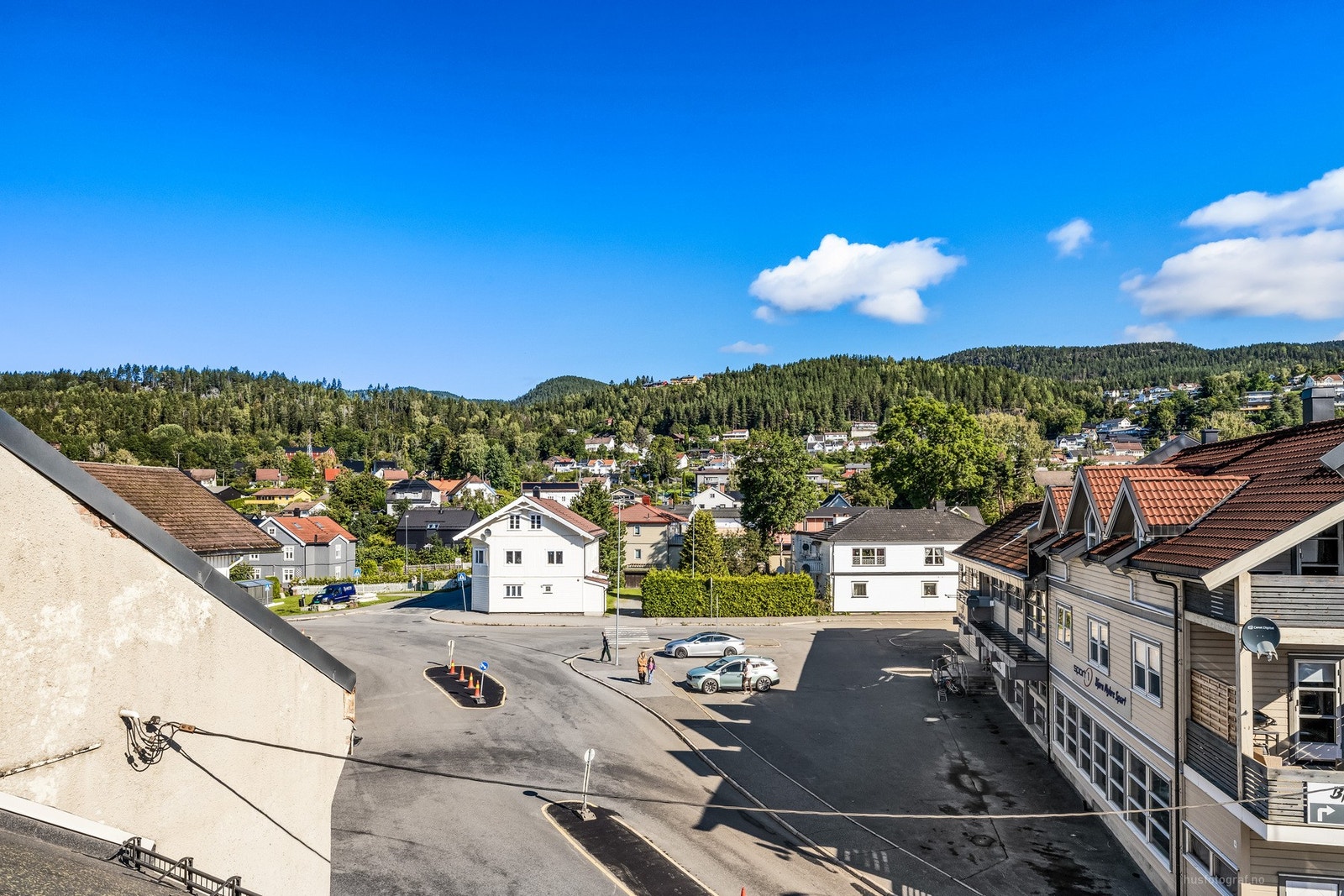 Her har du flott utsikt i begge retninger. Galleribilde