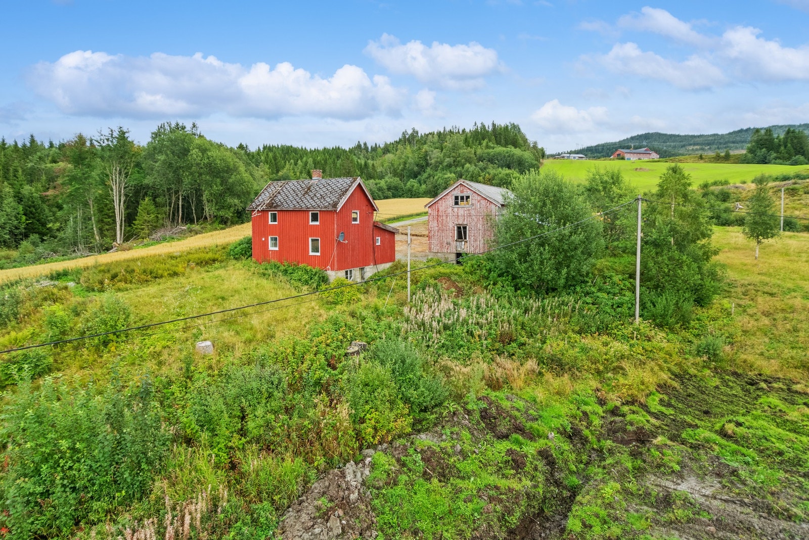 Sørvestvendt beliggenhet gir veldig gode solforhold. Galleribilde