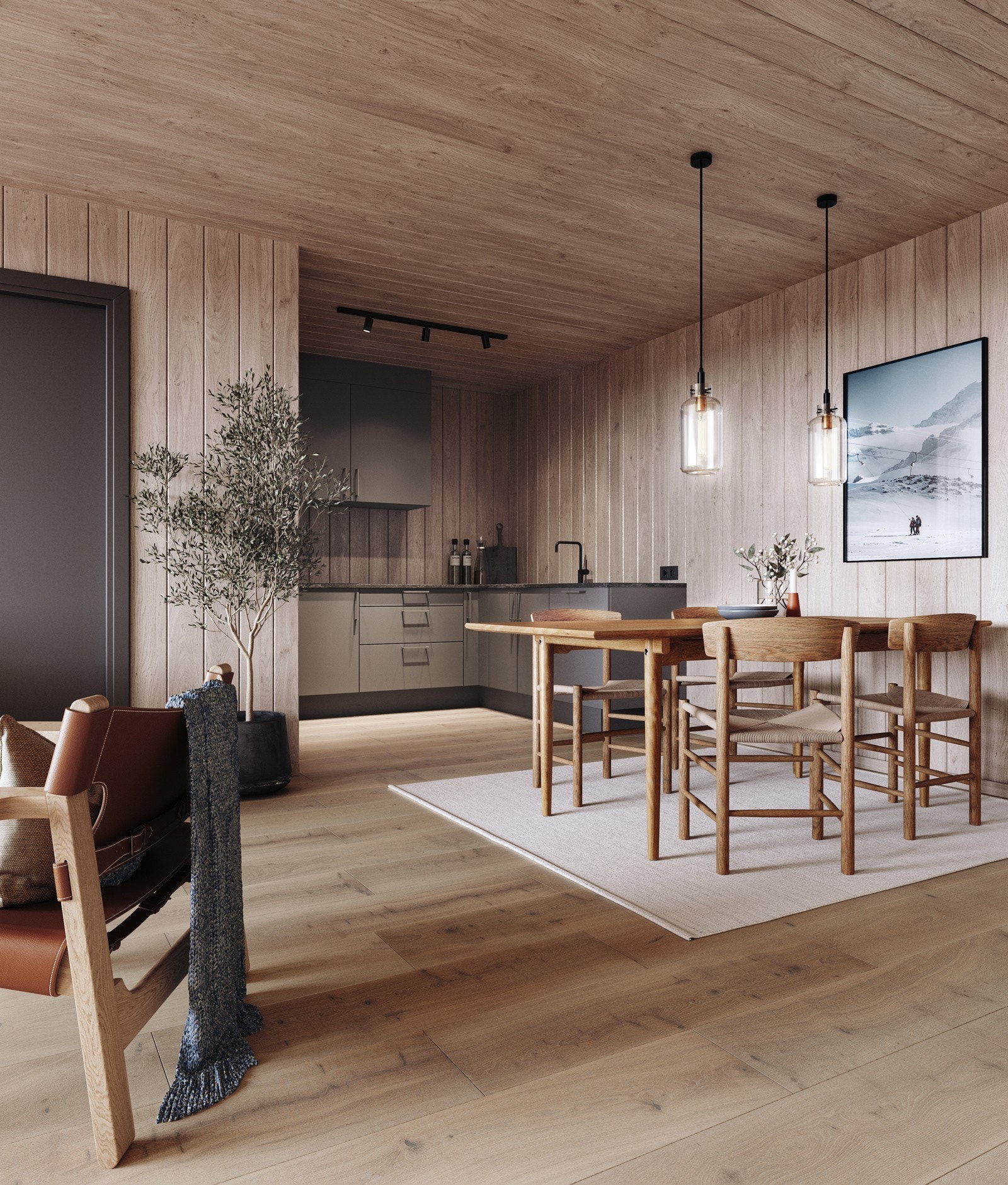 Lekkert utført i typen nordisk stil. Bildet kan avvike fra faktisk leveranse Galleribilde