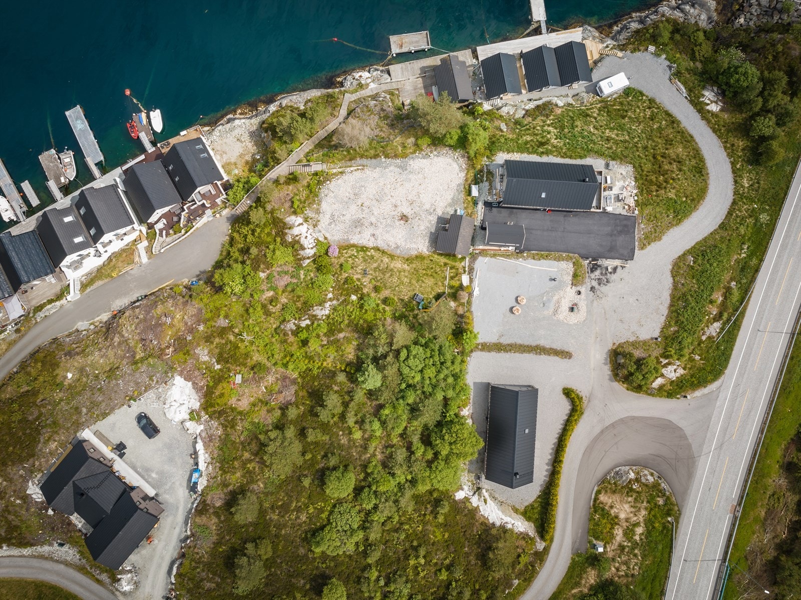 Dronebilde Galleribilde