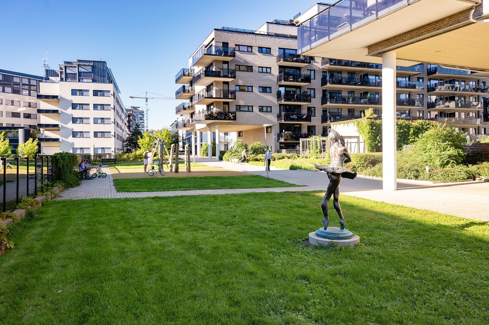 Flott fellesområde for sameiet og området. Galleribilde