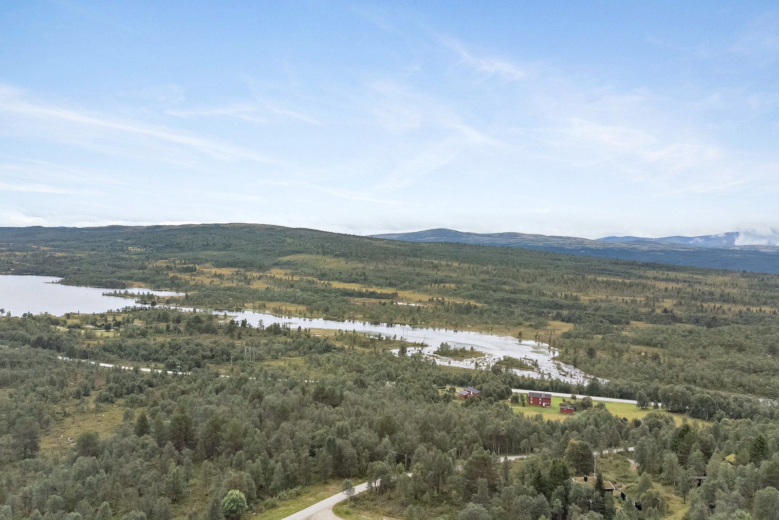 Utsikt fra balkong Galleribilde