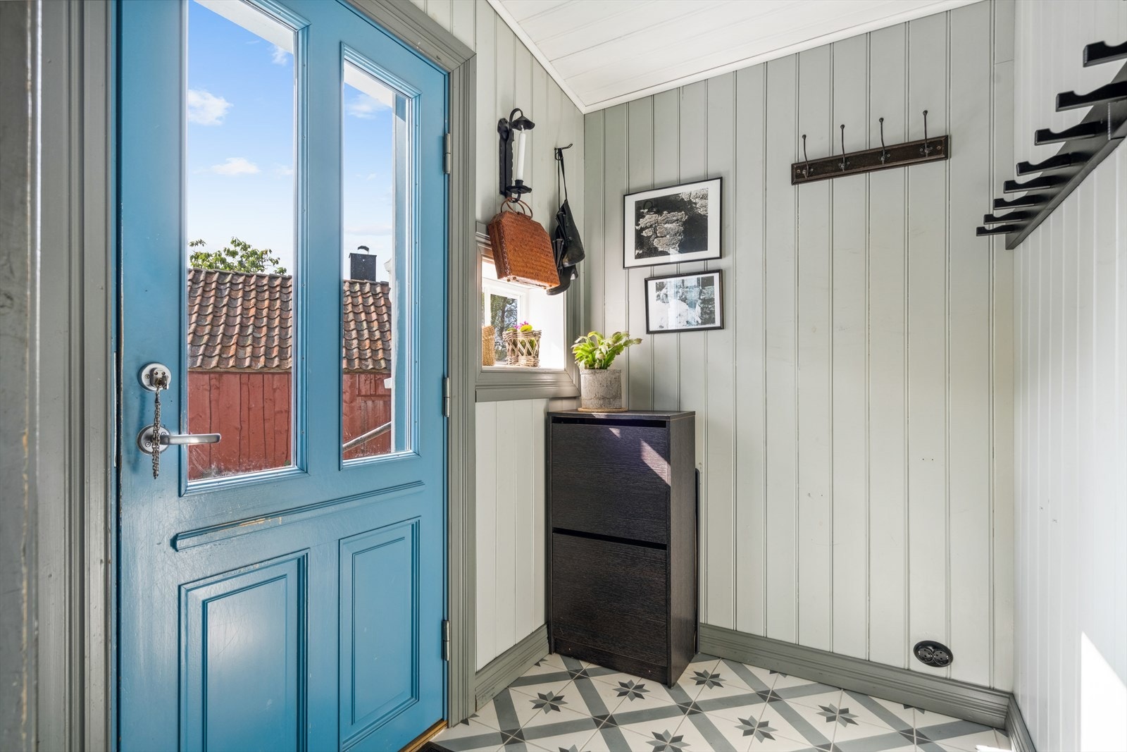 Inngangsparti i tilbygg fra 2013 Galleribilde