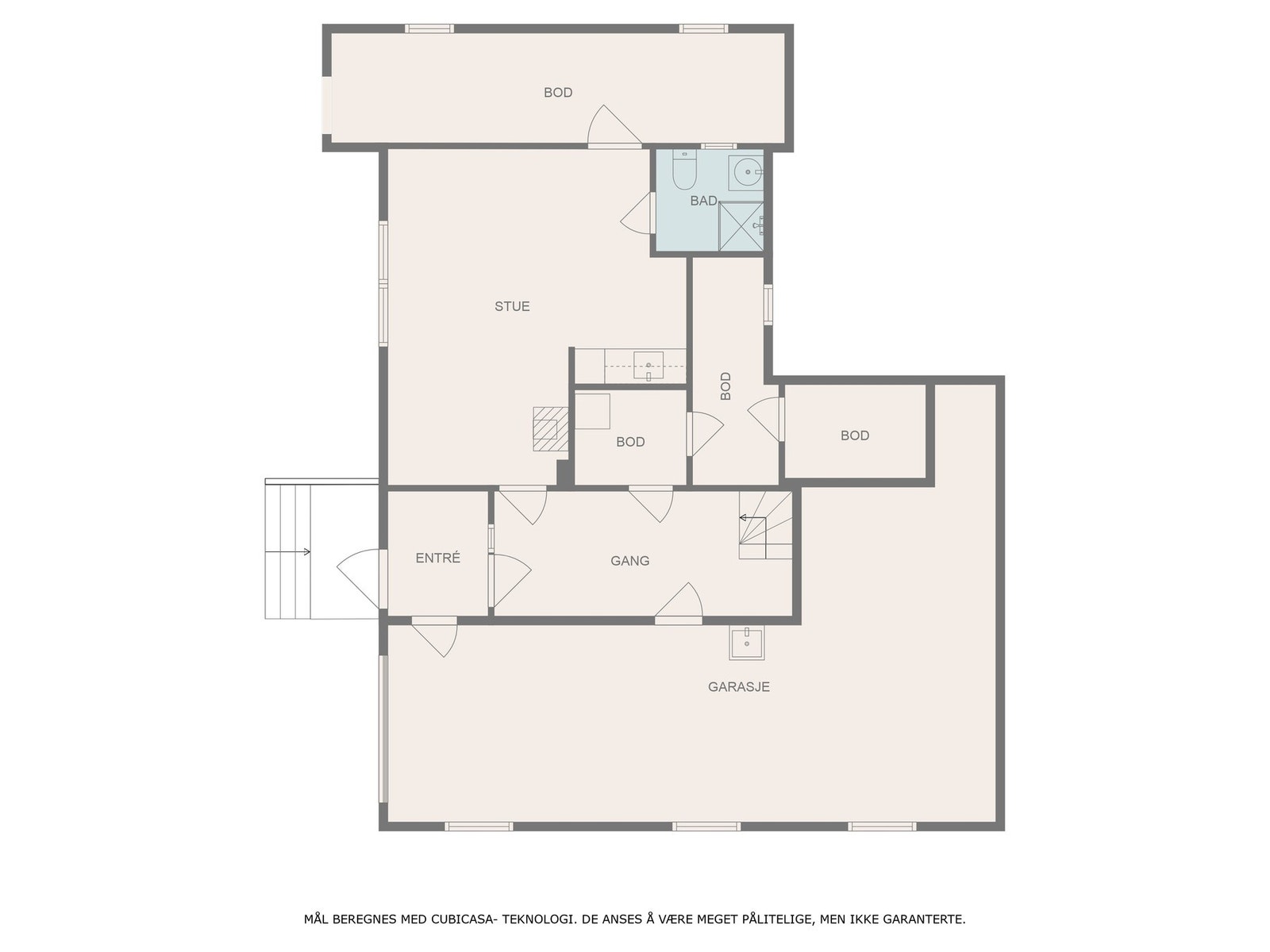 Sokkeletasje Galleribilde