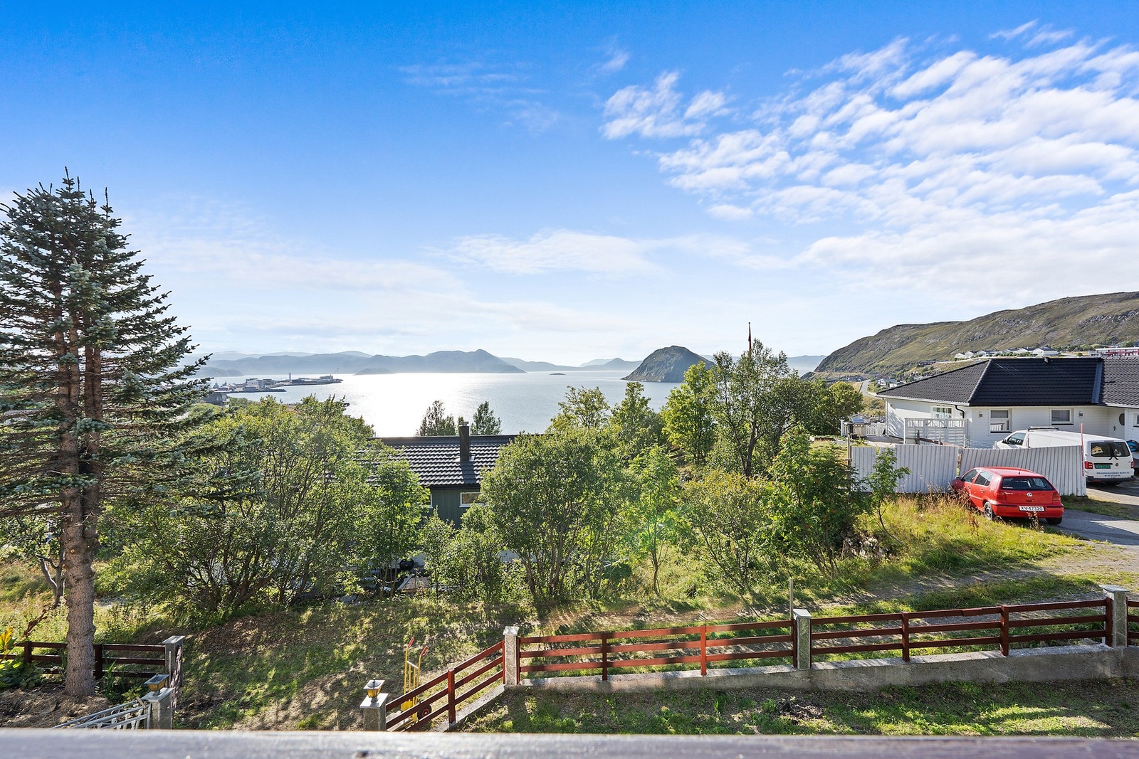 Flott utsikt Galleribilde