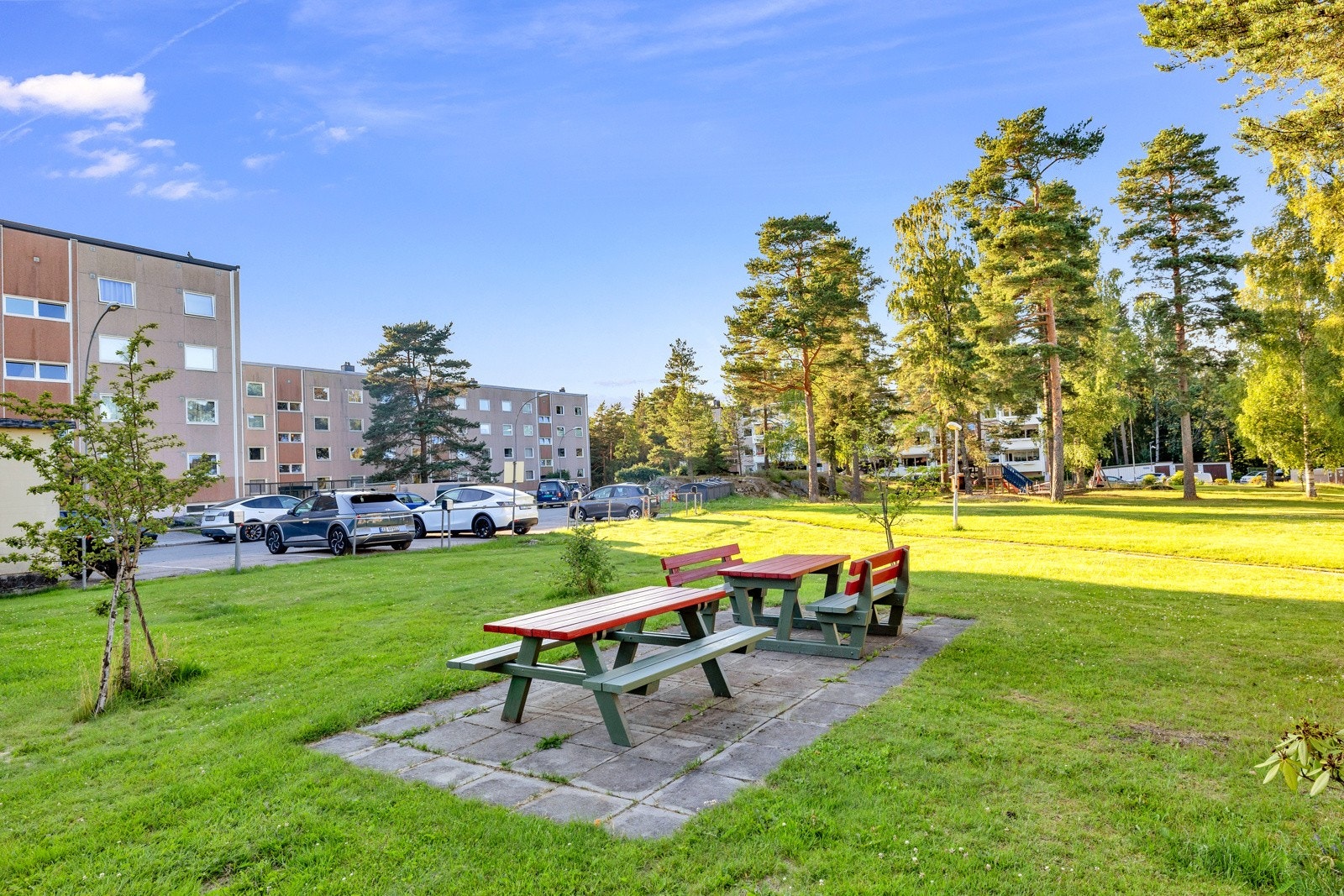 Det er fine fellesområder i borettslaget Galleribilde